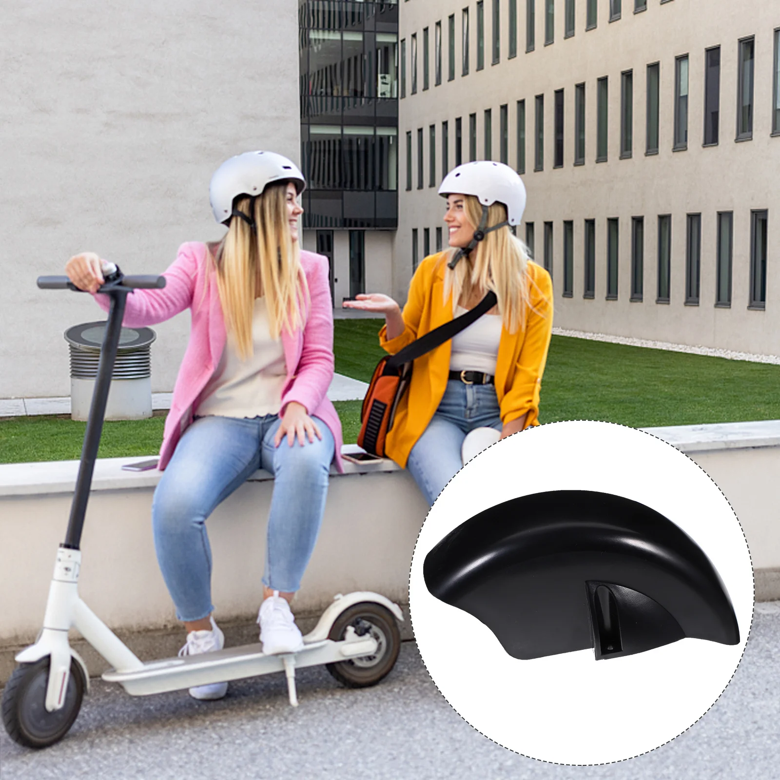 

Стальной кронштейн переднего брызговика, прочный амортизирующий кронштейн для поддержки брызговика скутера, сменный аксессуар, детали для электрического скутера