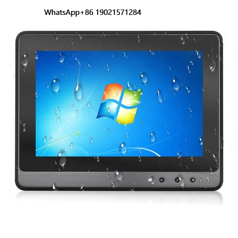 

Embedded sunlight Readable 10.1 Inch 1280*800 10 Points Capacitive Flat Touch Screen All in One Computer for Car Bus