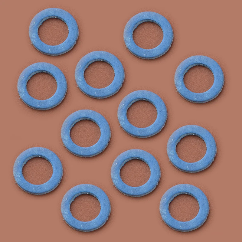 

12Pcs Drain Screw Seal Gasket Fit For OMC 307552 Mercury Mercruiser 12-19183-3 GLM 31170 Sierra 18-2244 18-2945 Mallaory 9-60101