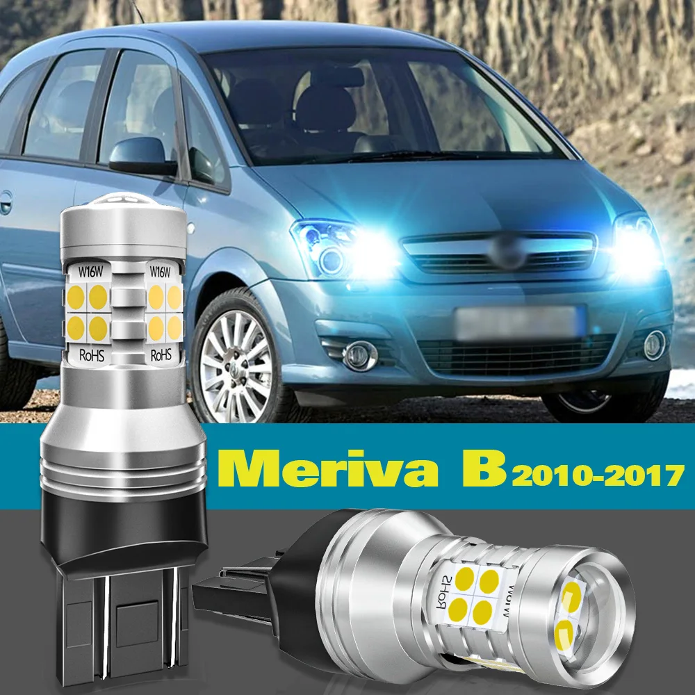 

Daytime Running Light DRL For Opel Meriva B Accessories 2010 2011 2012 2013 2014 2015 2016 2017 2pcs LED Lamp