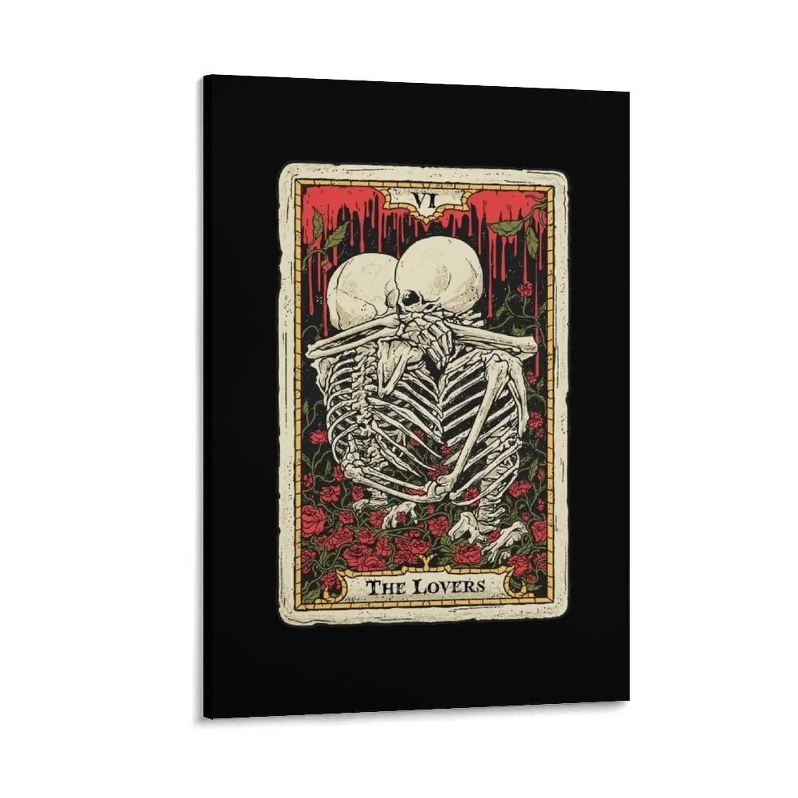 

Tarot Lovers Canvas Painting room decorations Decor for room Paintings on canvas for living room