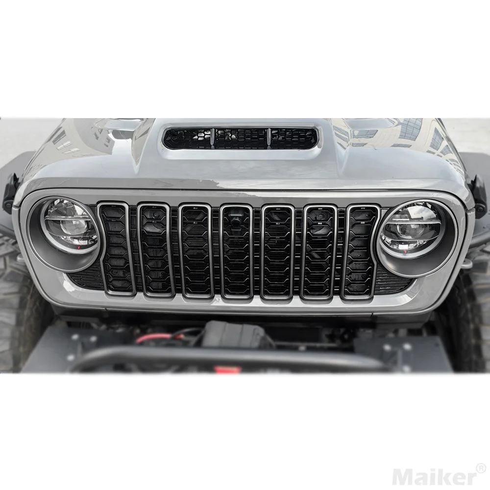 JL 2024 New Grille  For Jeep Wrangler JL  GLADIATOR Pickup  car grille  accessories Offroad parts