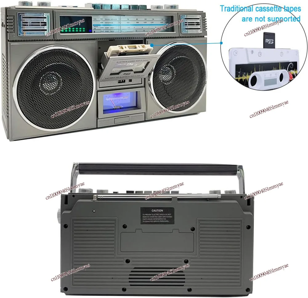 

High Quality Portable vintage speakers Home Fm Radio Cassette Recorder usb portable speaker sd card