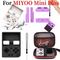 Protective Cover for MIYOO Mini Plus / Mini Gaming Console Silicone Sleeve Skin Soft Skin Cover Anti-Slip Case with Lanyard