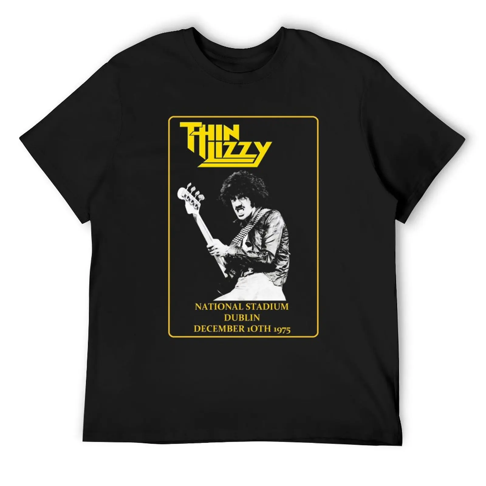 

Thin Lizzy 1975 T-Shirt tops shirts graphic tees cheap stuff Men's t-shirts