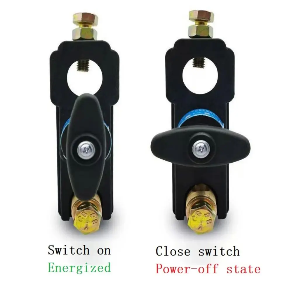 

12V/24V Car Battery Disconnect Switch Battery Cut-off Quick Cut-off Anti-leakage Switch Switch Protector Pure Copper