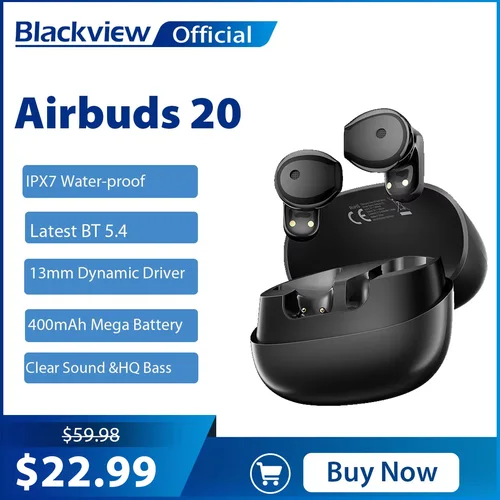 Blackview Airbuds 20 Auriculares Inalámbricos Tws Deportes
