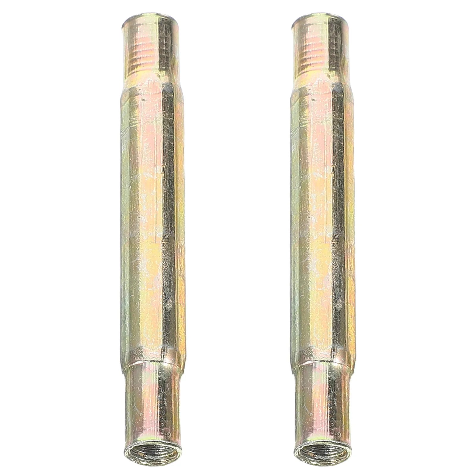 

2Pcs Door Lock Connecting Pipes Stainless Steel Inner Thread Replacement Suitable for Safety Gate Door Handle Connectors