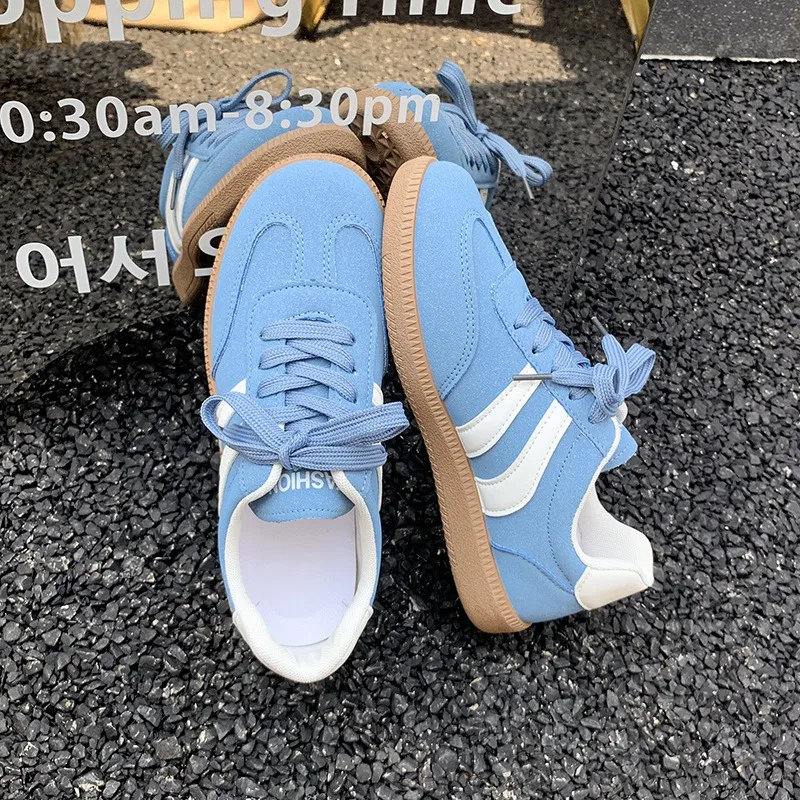 

Women's Vulcanized Shoes 2025 New Women's Sneakers Fashion Casual Walking Shoes Tennis Training Shoes for Women Anti-slip Flats