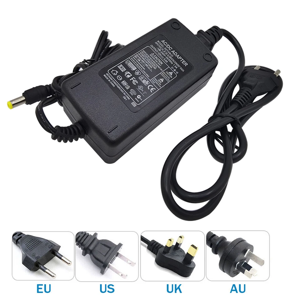 LED Power Supply adapter 60W 12V 5A lighting transformer 85-265VAC to DC12V  For WS2811 5050 2835 LED Light stirp CCTV LED Lamp