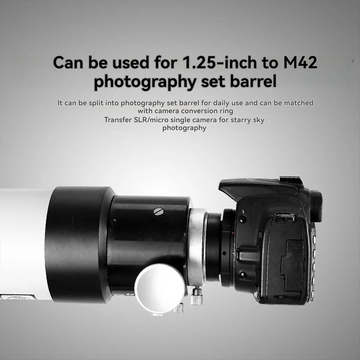 

[in stock] Multifunctional Astronomical Telescope Primary Lens Drying Compartment 1.25 Inch Metal Photographic Extended Focus Tu