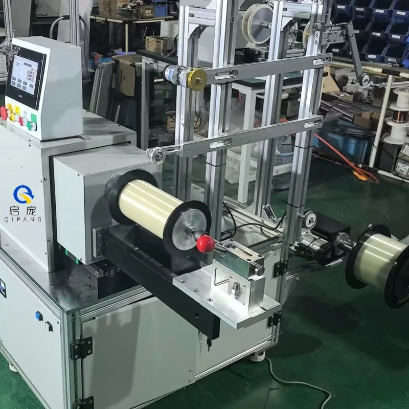 QIPANG High Speed Russian Language Unmanned Aerial Vehicle Fiber Optic Rewinding Machine