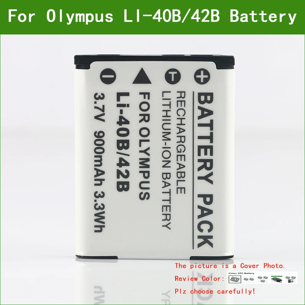 LI-40B LI-42B デジタルカメラバッテリー/充電器 オリンパス FE-360 FE