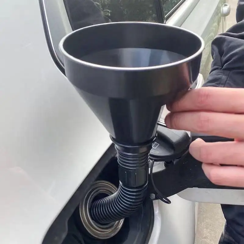 Car Refueling Funnel Motorcycle Filling Funnel With Detachable Spout And Filter Automotive Funnels Oil Change Funnel For Auto