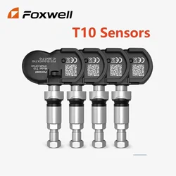 A +++ Foxwell T10 MX-Sensor TPMS 2 en 1 433MHz 315MHZ OE programación activa Universal Monitor de presión de neumáticos herramientas de reparación de prueba