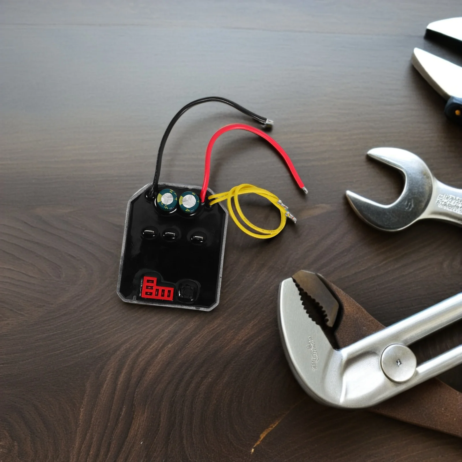 

Angle Grinder Controller 60A High Power Motor Driver Module Cordless Grinders Stable Output Dual Capacitor Control