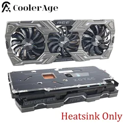 87MM GA91S2U Original RTX2080Ti Video Card Heatsink For ZOTAC RTX 2080 Ti PGF Extreme 0C14 Replacement Graphics Card GPU