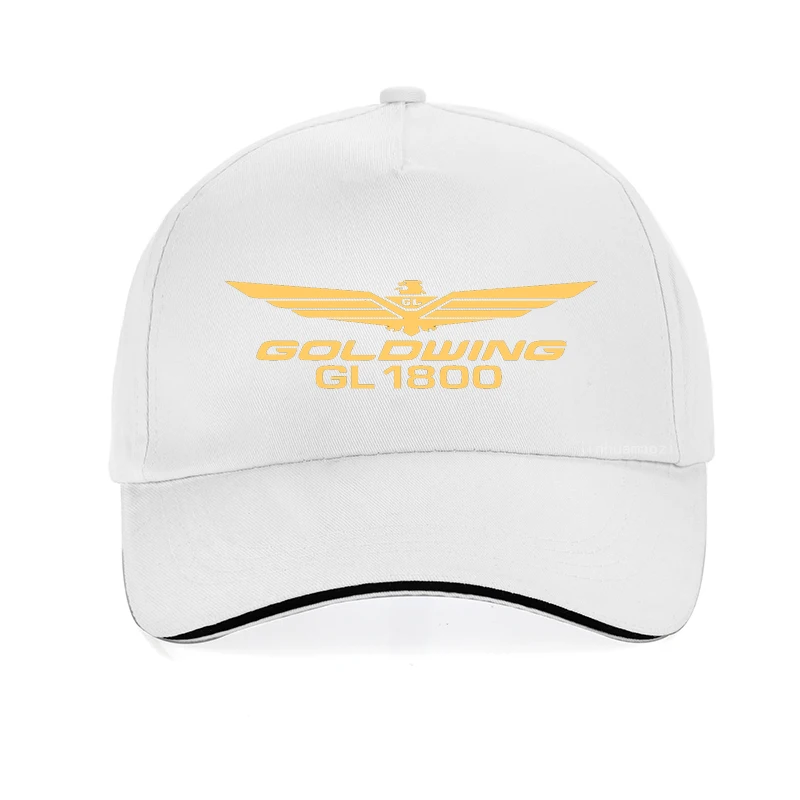 New Men\'s Goldwing GL1800 Motocycles Logo Printing Baseball Cap Summer Breathable Outdoor cycling hat Adjustable Snapback hats