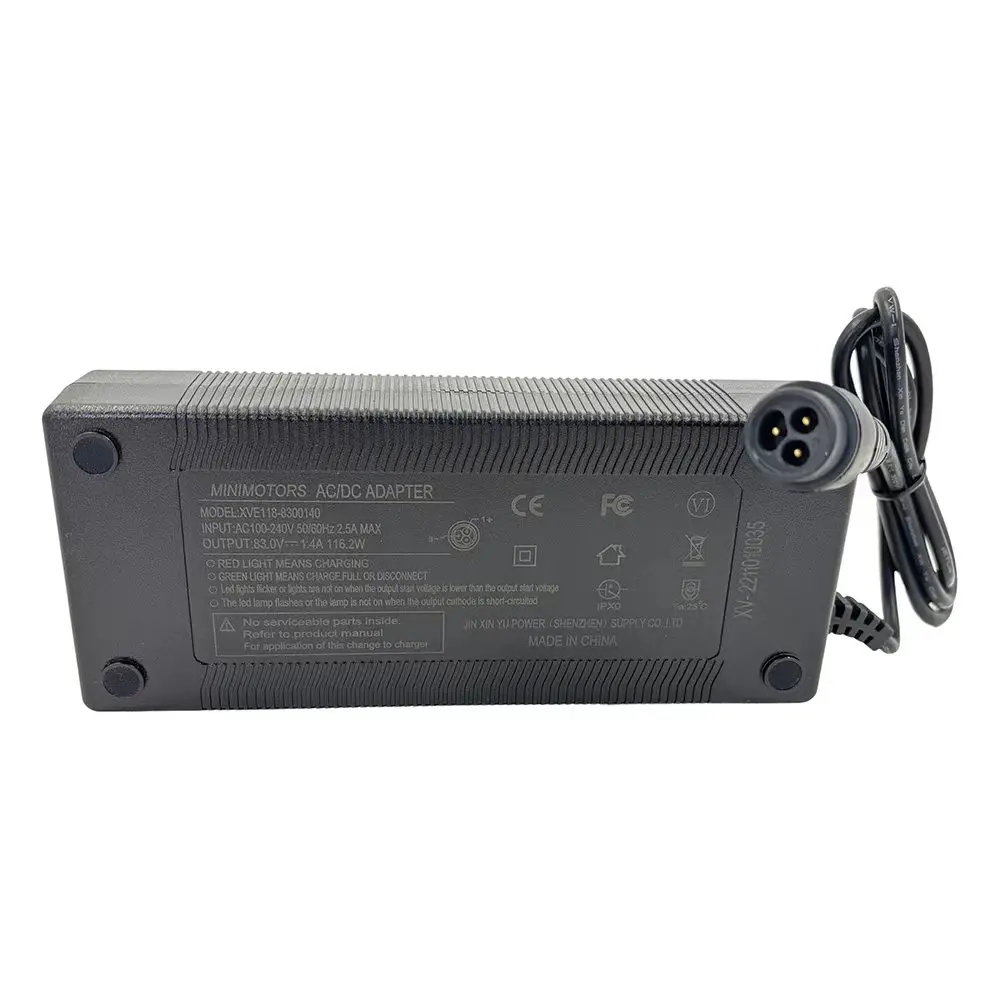 83 فولت 1.4A الأصلي DUALTRON جديد Baming شاحن التوصيل ل DUALTRON DT 72 فولت سكوتر كهربائي STORM ULTRA2/X II UP/THUNDER II/X2