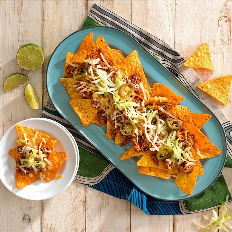 Chips de tortilla au fromage Nacho Doritos/pups de tortilla Ranch cool 2,5 oz (70,8 g) * 4 paquets