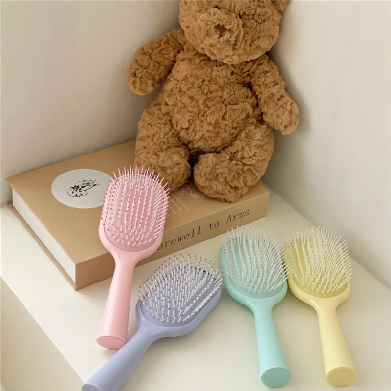 

Ins Style Cute Candy Color Massage Comb High Appearance Level Portable Handheld Comb Student Home Air Bag Makeup Comb