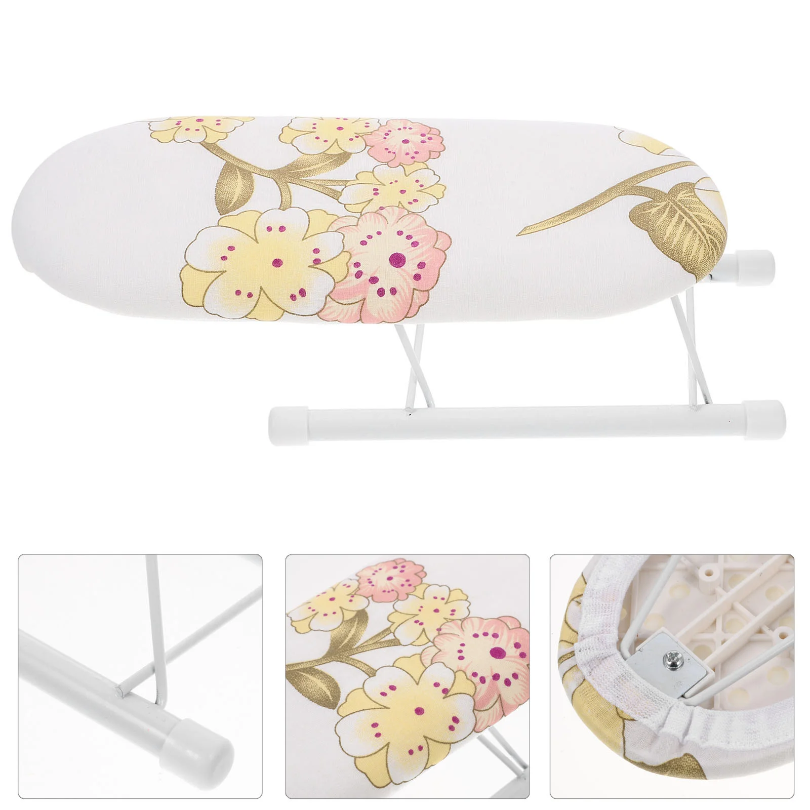 

Mini Folding Board Compact Home Clothes Stool Plastic Portable Foldable Small Mat Heat Resistant Cover Stable Bracket Non