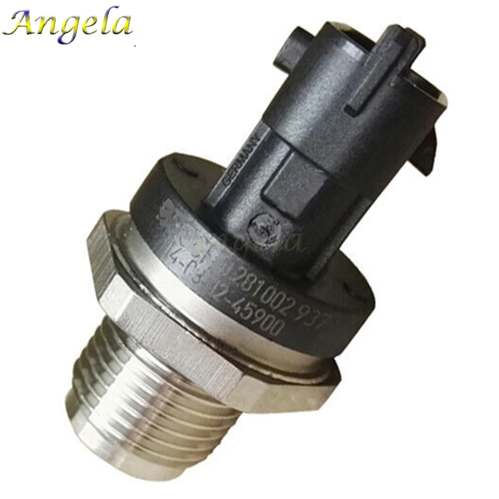 2 Pieces New Fuel Rail Pressure Sensor For NISSA-N Primasta-r Qashqaii X-Triall 2.0 DCi OEM 0281002937