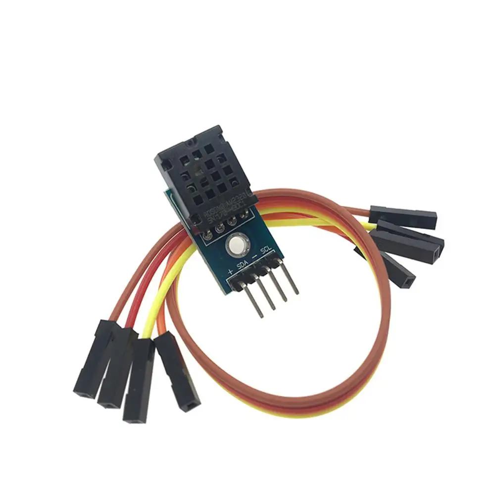 5Pcs/lot AM2320 Digital Temperature and Humidity Sensor Single Bus and I2C Communication with 20cm DuPont Cable Wire