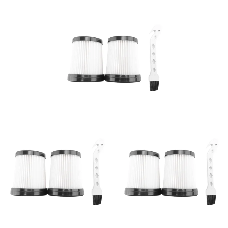

ABBP-6X Replacement For Vacuum Fabuletta FSV101 FSV001 Girnoor G160&G165 Afoddon A300 HEPA Filters