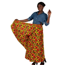 Long Skirts for Women Traditional Mermaid Skirt Dress Africa Bazin Riche Print Clothing Lady Women Loincloth Plus Size Wy9792