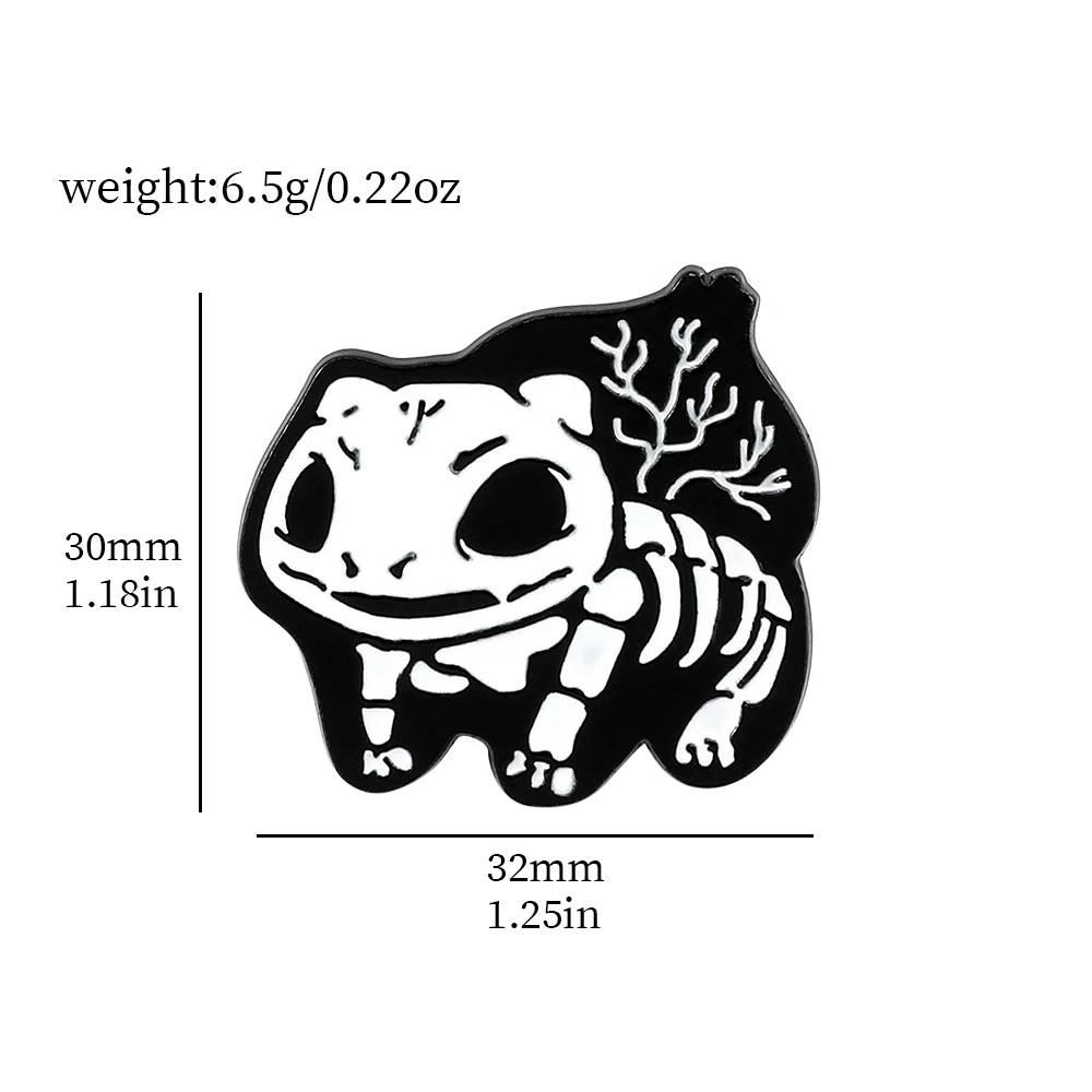 3 Pcs Creative Cartoon Halloween Brooch Set