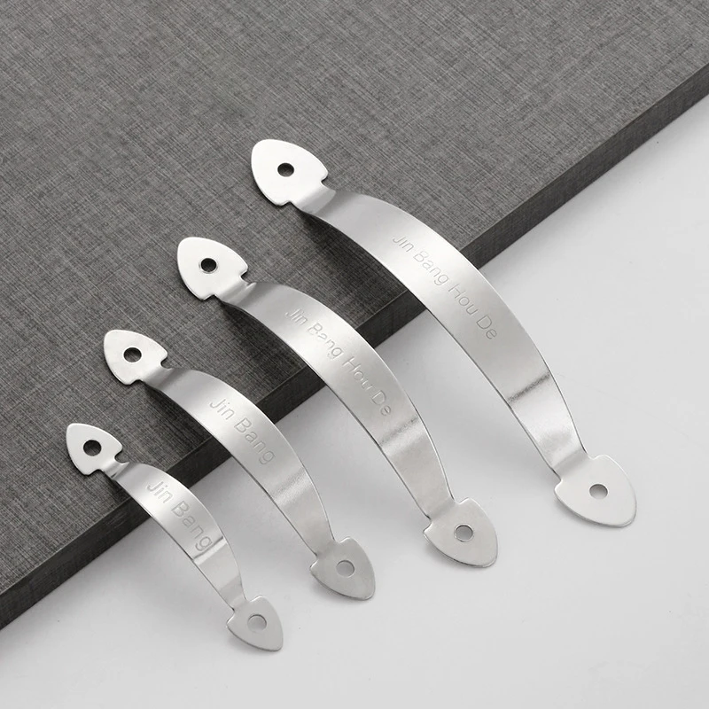 4 PC Stainless Steel Handles Closet Cabinet Closet Drawer So