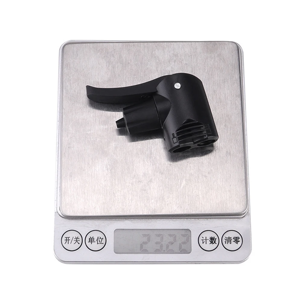 5PCS Bicycle Inflator Nozzle with Integrated Dual-Valve Interface for Direct Use on Most Floor and Frame Pumps