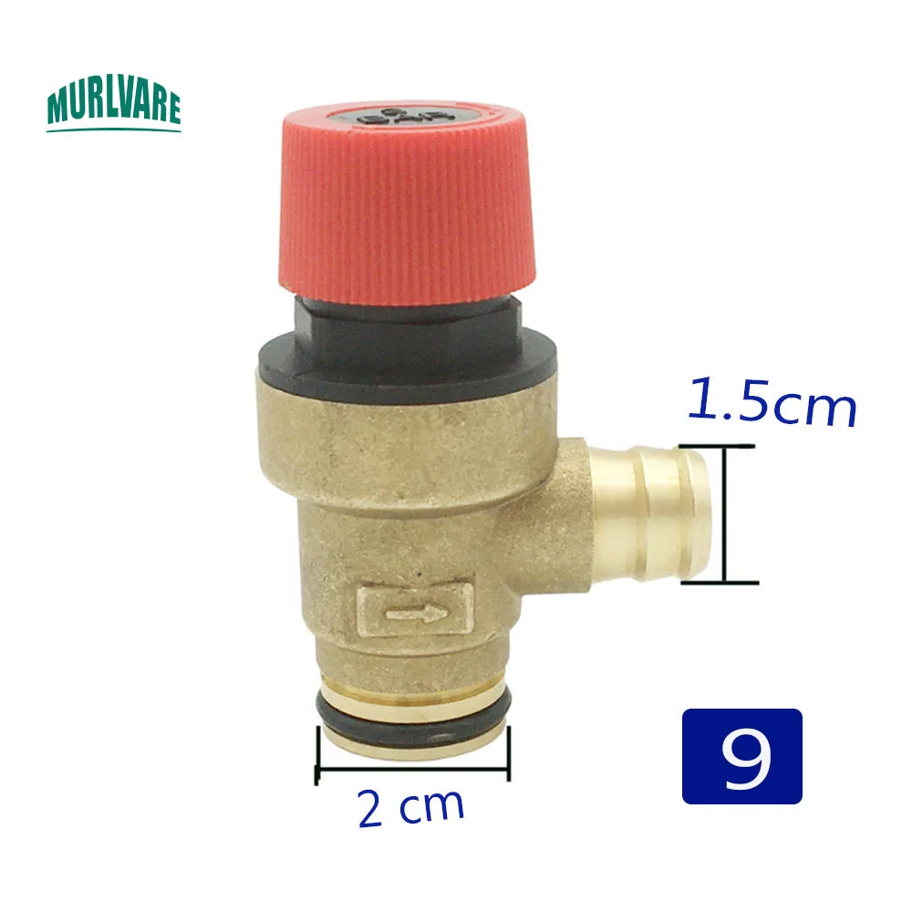 Universal  Snap Type Thread Type 3Bar Safety Valve Pressure Relief Valve For BAXI Beretta Squirrel Immergas Gas Boilers