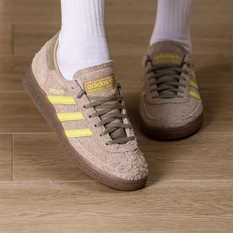 Adidas Three Leaf Clover Men's and Women's Shoes - HANDBALL Sporty and Casual Training Shoes - IH1502