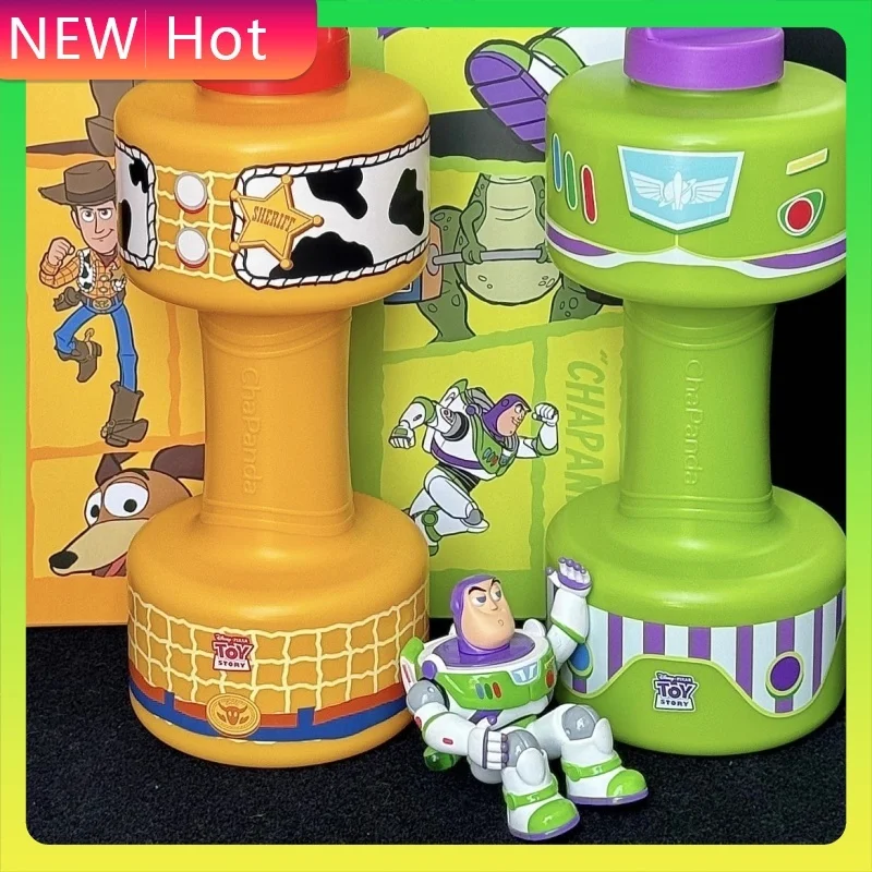 

Cute And Funny Toy Story Dumbbell Water Kettle Large Capacity Portable Accompanying Summer Cold Drink Cup Holiday Gift