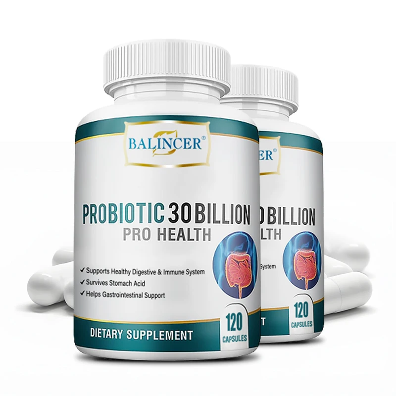 Probiotics 30 Billion CFU-can Support Intestinal Digestion and Immunity, Relieve Constipation and Bloating