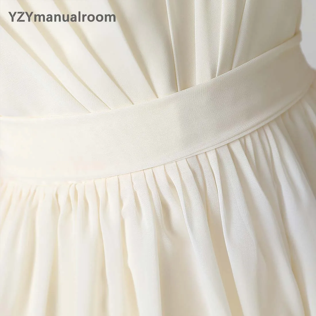 YZYmanualroom Real Bilder Chiffon Blume Mädchen Kleid Für Hochzeit Partei Erstkommunion 2023 Kleine Braut Kleid Junior Brautjungfer