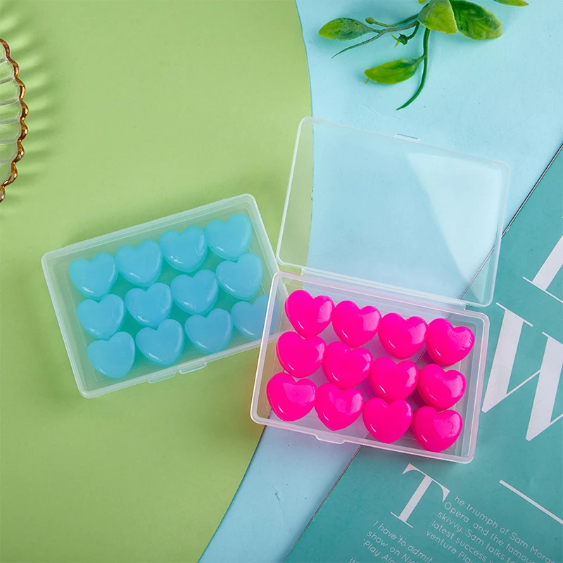 12PCS Reusable Silicone Ear Plug Silicone Wax Earplugs Swimming Moldable Earplugs Noise Reduction Cancelling Sleeping Protection