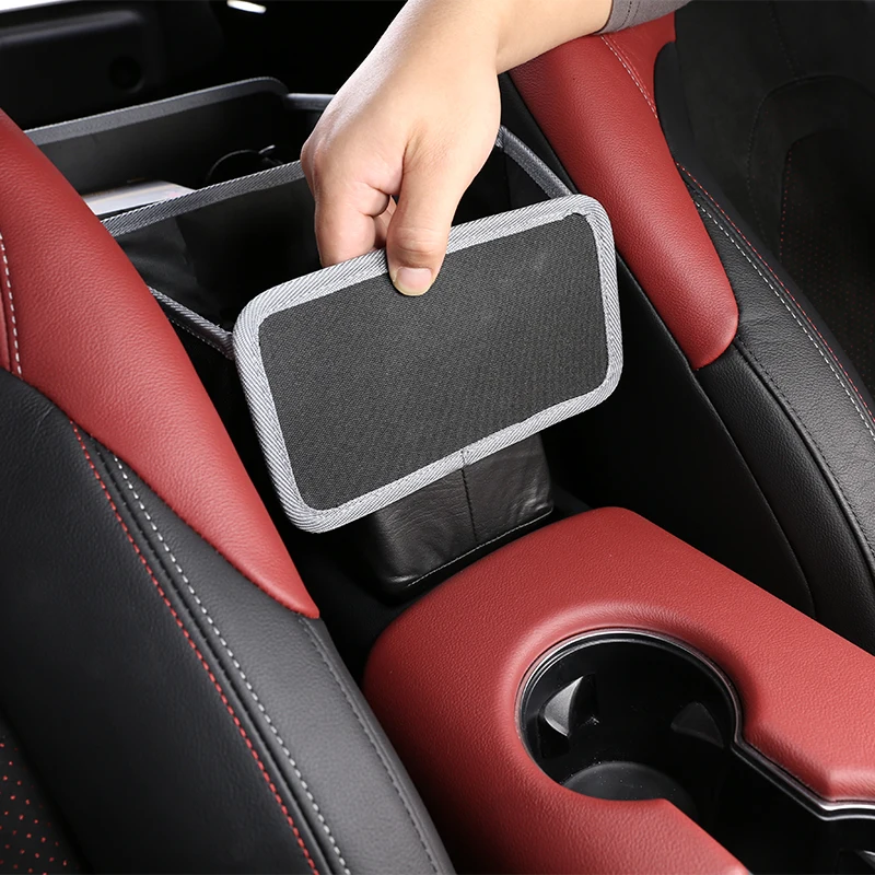 

For Toyota GR Supra A90 2019-22 Car Central Control Armrest Box Storage Bag Multi-Function Seat Middle Storage Box Oxford cloth