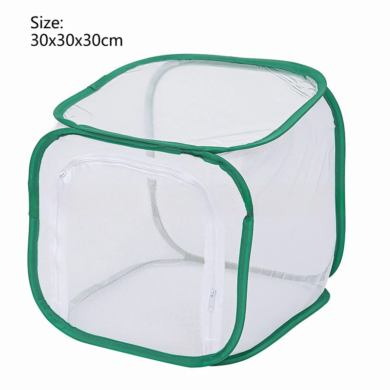 Outdoor Opvouwbare Insectenveredelingskooi Vlinderkooi Uitbroedbaar Mesh Ademend Lichtdoorlatende Insectenobservatie Box Kooi