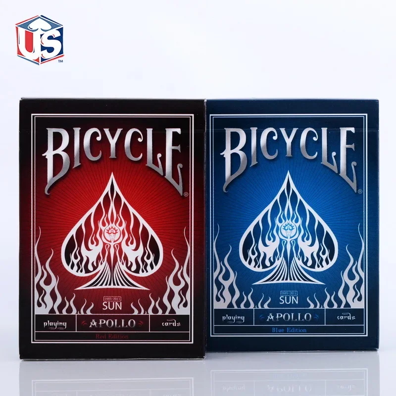 Bicycle Apollo Playing Cards Blue/Red USPCC Deck Card Games Hobby & Collectibles Magicians Prop Accessory