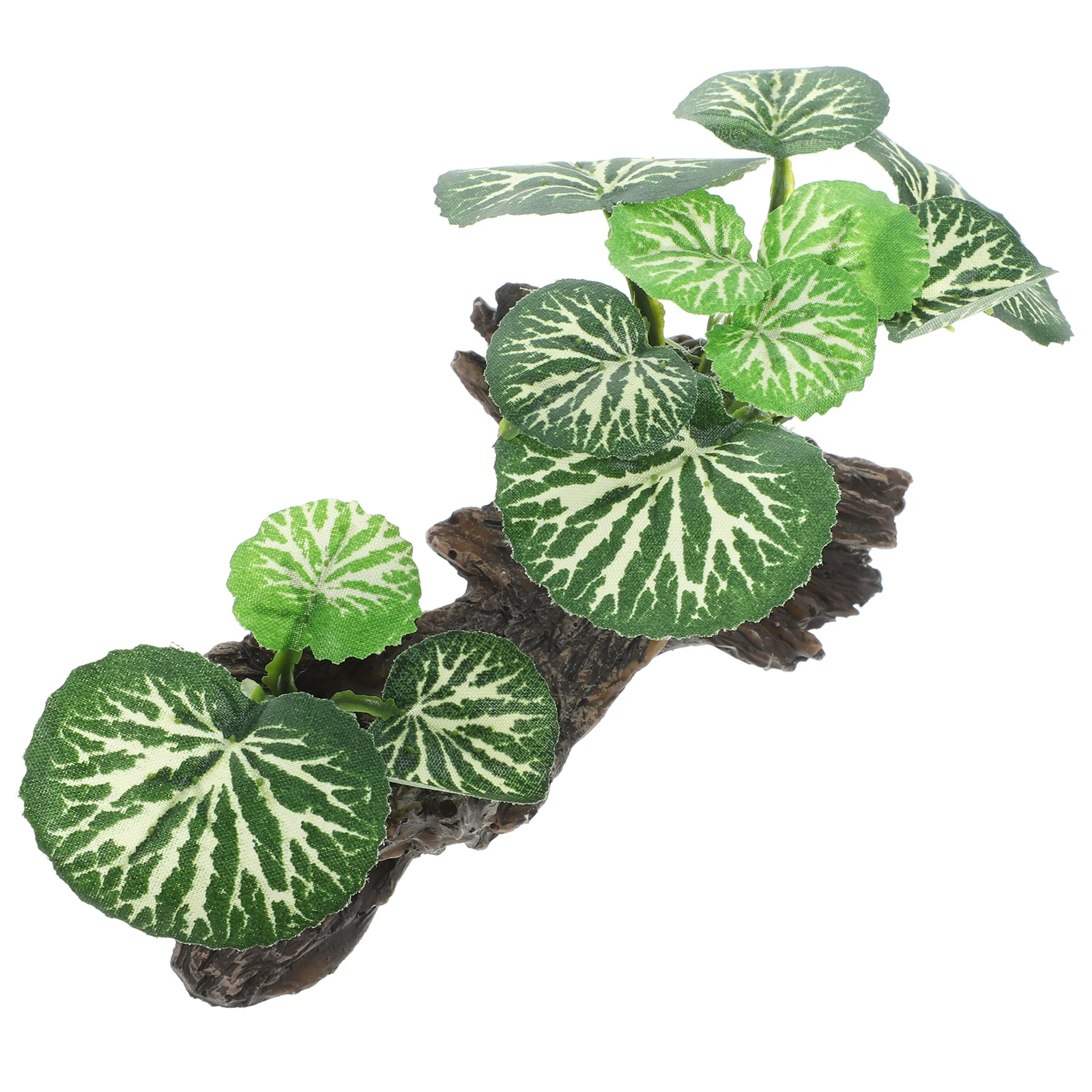 

Gecko Tank Decor Rainforest Plant Decoration Accessories Fake Plants Terrarium Faux