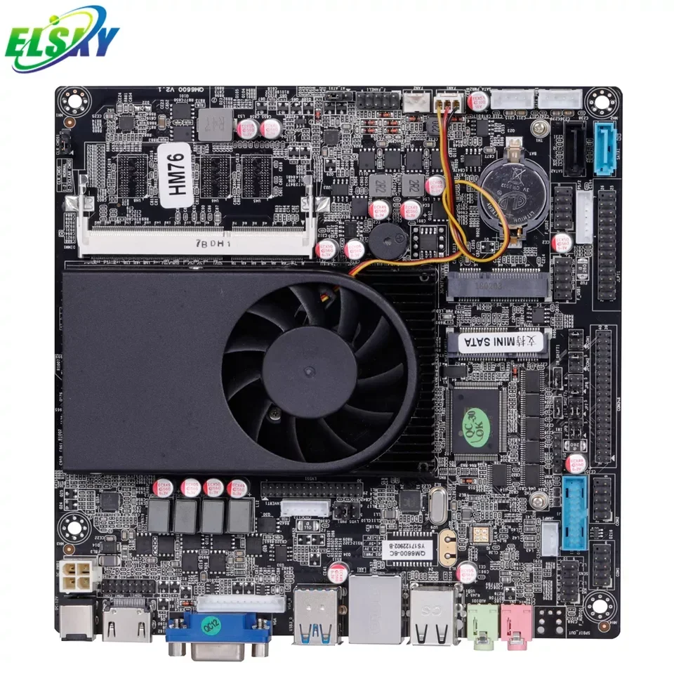 

Elsky motherboard 1000M Lan Realtek 8111E Motherboard gaming core i7 motherboard I3 2310M Dual Core 2.1GHz