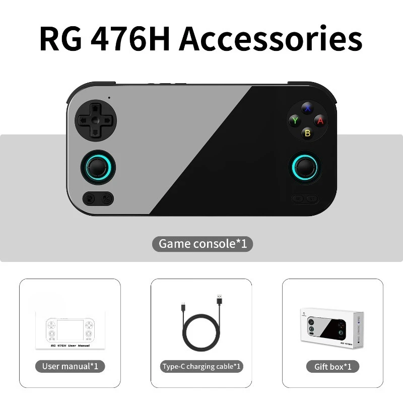 Handheld full screen Android handheld game console 120HZ high brush screen PSP retro nostalgia