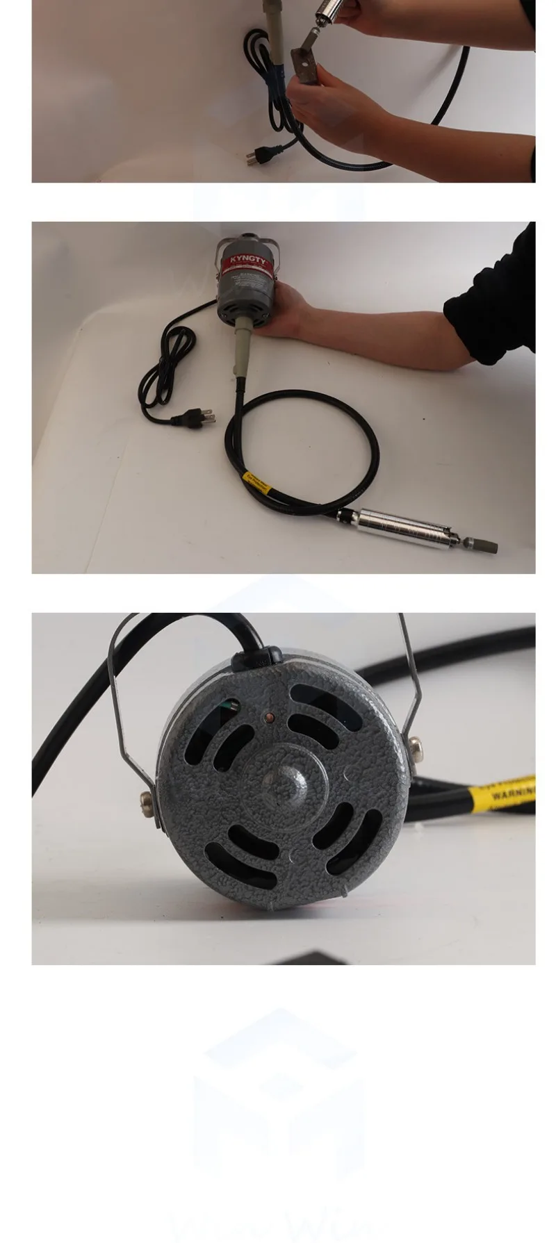 Lucidatrice rotativa sospesa Macchina per incidere Foredom Flex Shaft Motor 200W Strumenti e attrezzature per gioielli 500/20000r/min