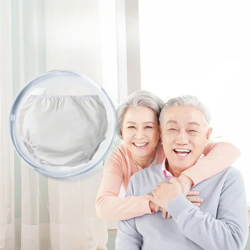 Reusable Waterproof Adult Diaper Covers - EVA Washable Leak-Proof Pants for Incontinence & Postpartum Care