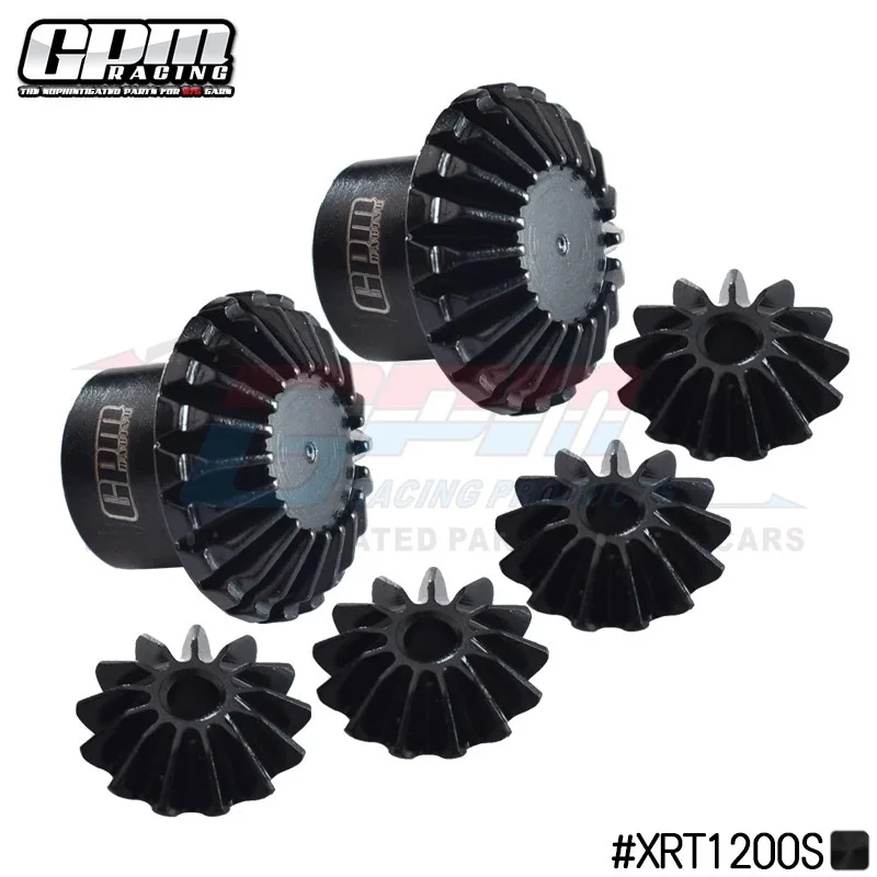 

TRAXXAS 6S 8S X-MAXX1/6 XRT 8S medium carbon steel front/middle/rear differential internal large and small bevel gears