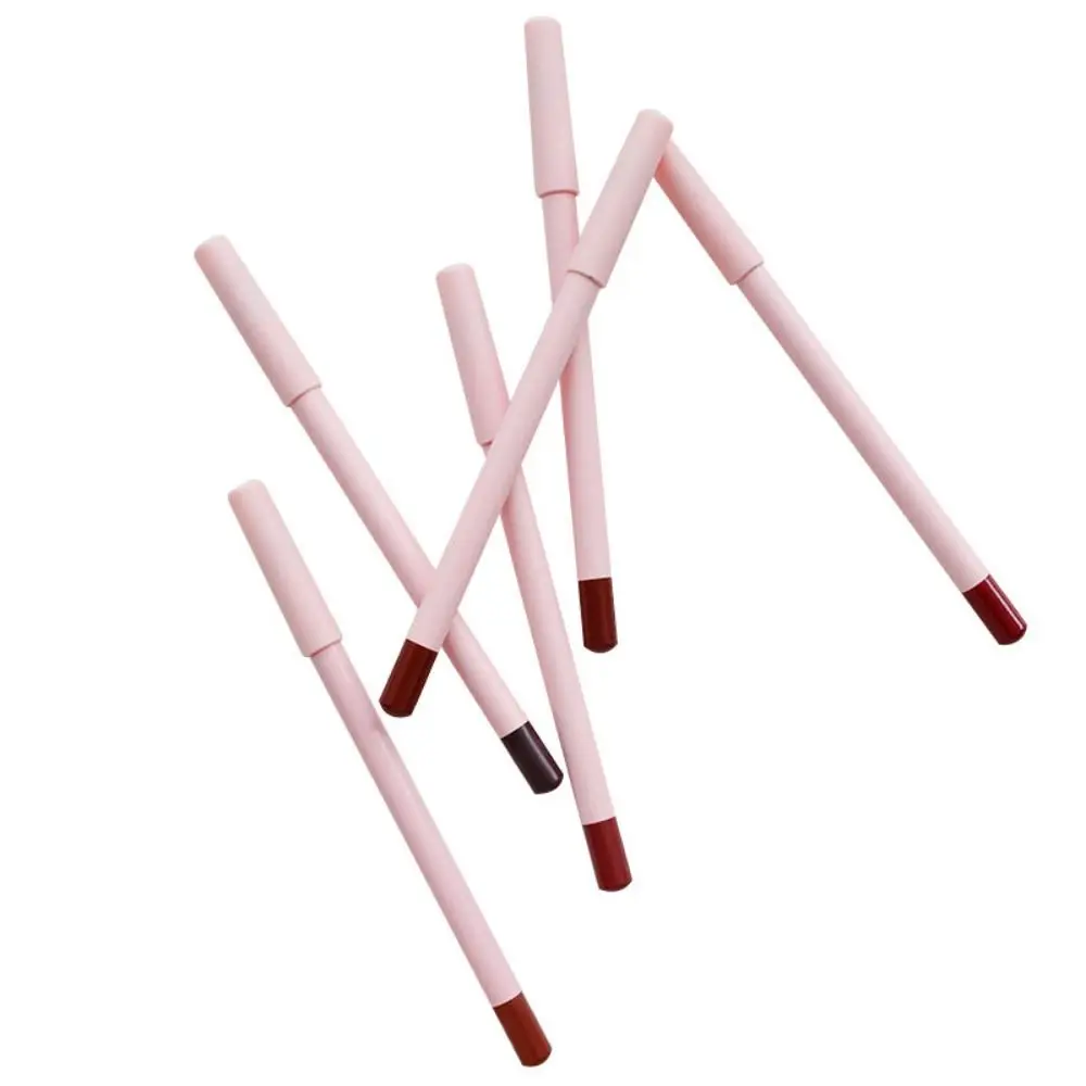 Waterproof Lipliner Pencil New Velvet Natural Outline Lip Contour Line Velvet Lip Liner Pencil Matte Lip Liner