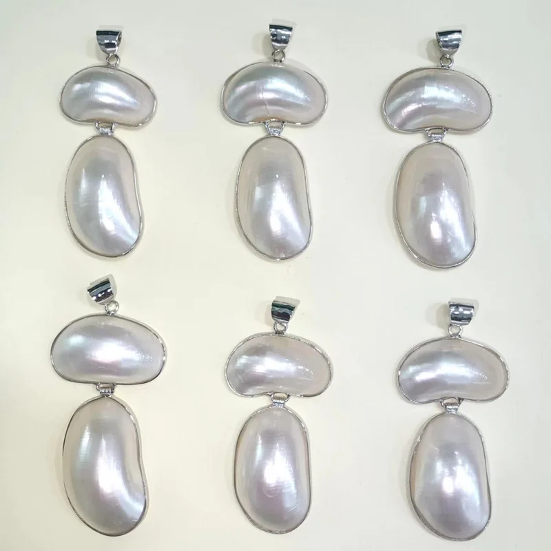 Popular E-commerce Product: Sea Shell Pendant for Sweater Conch and White Shell Hand-trimmed Edges Diy